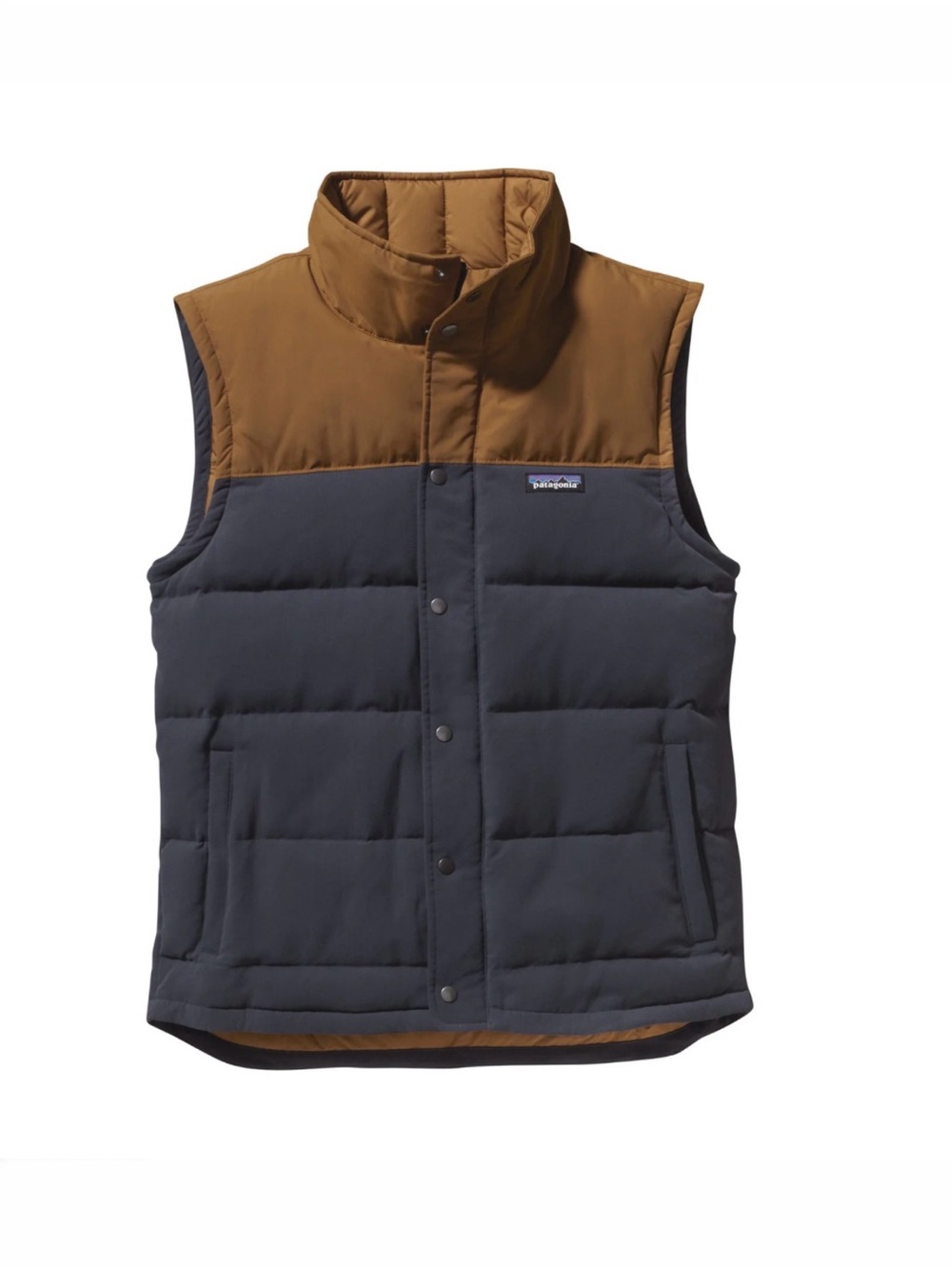 Patagonia Bivy duck Down Vest in Smolder Blue men’s Sz M